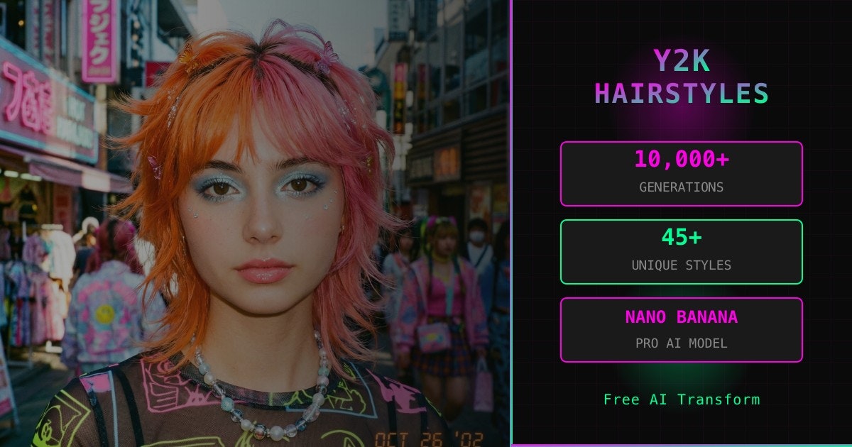 Y2K Hairstyle Generator screenshot 2