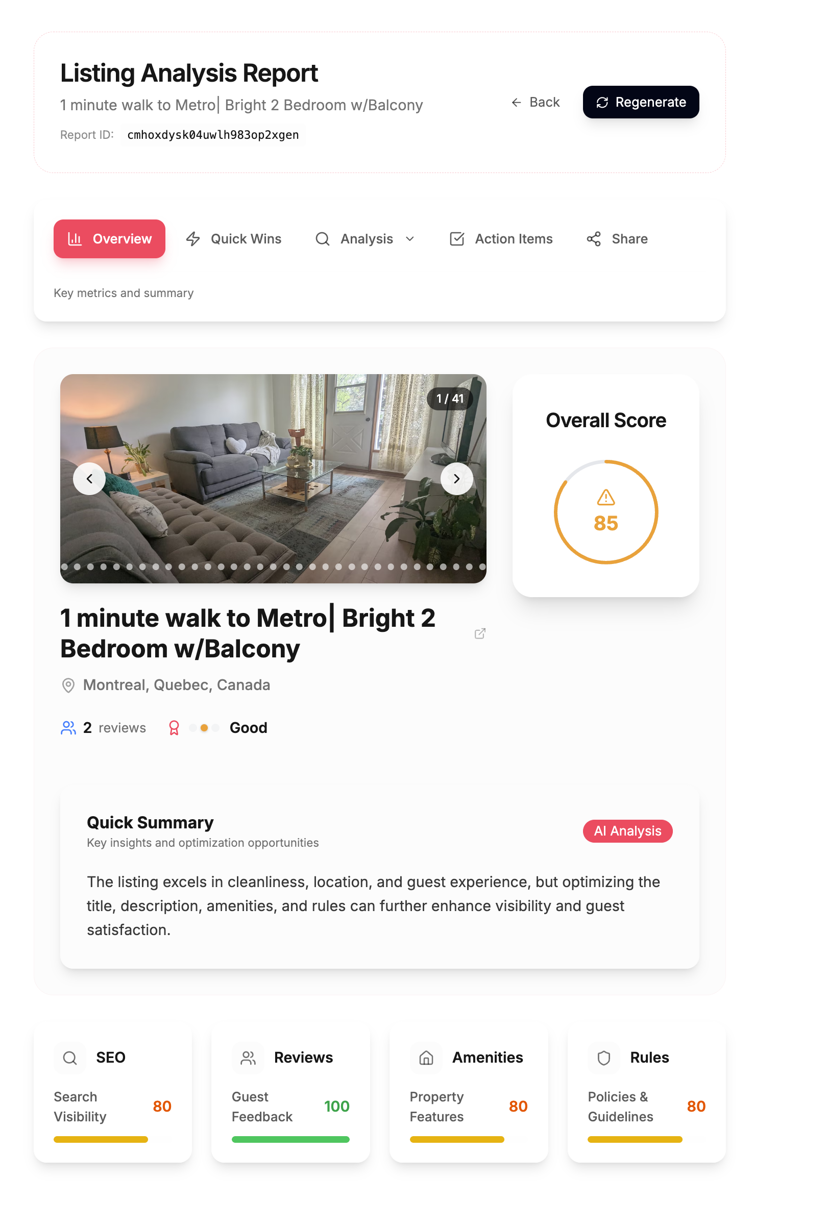 ShortRentals AI Launch screenshot 3