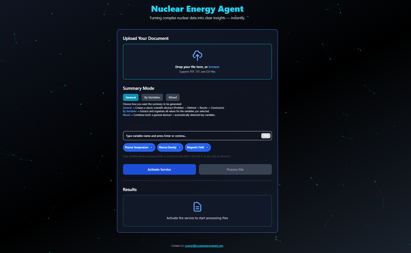 Nuclear Energy Agent screenshot 1
