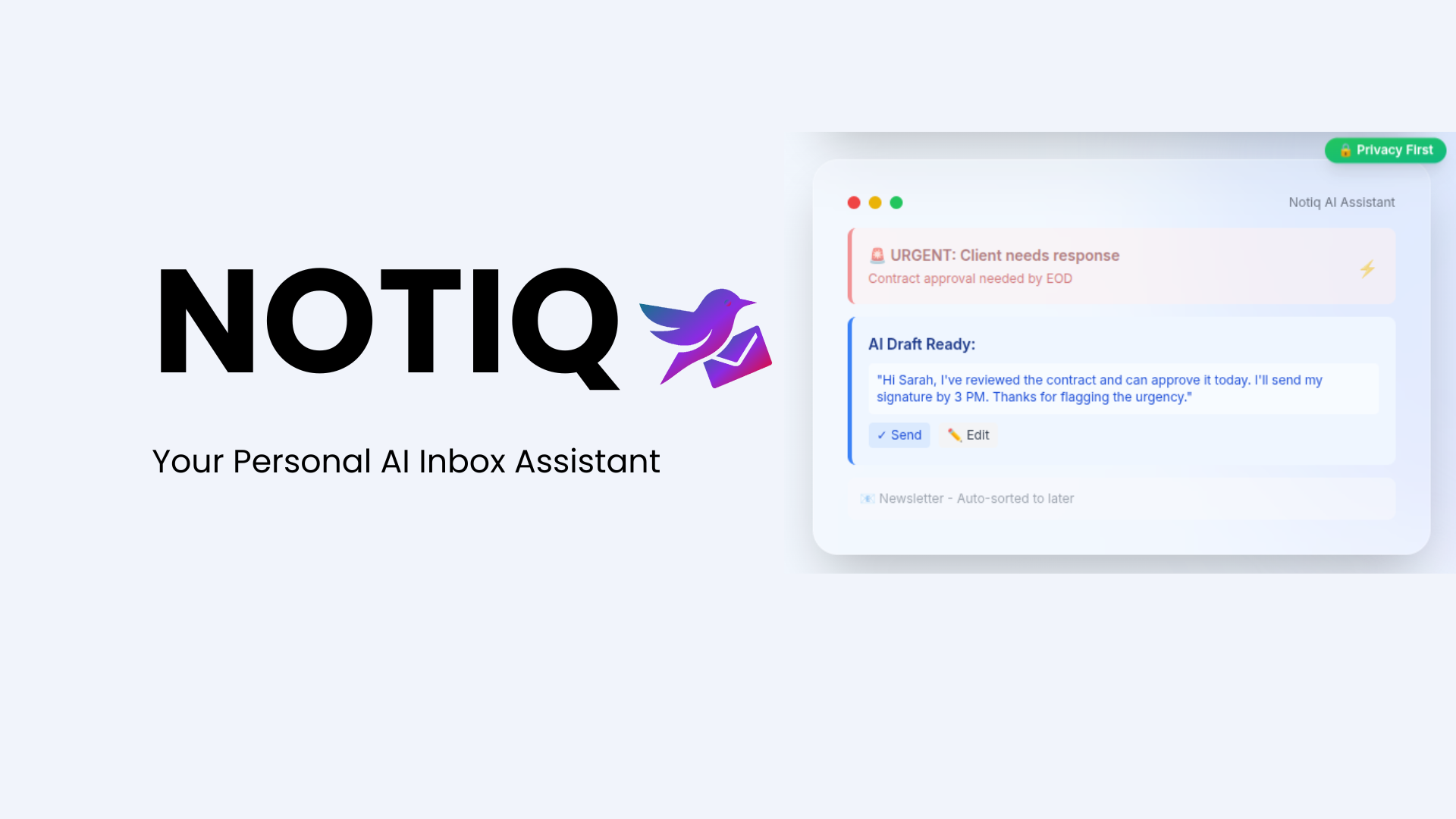 Notiq screenshot 1