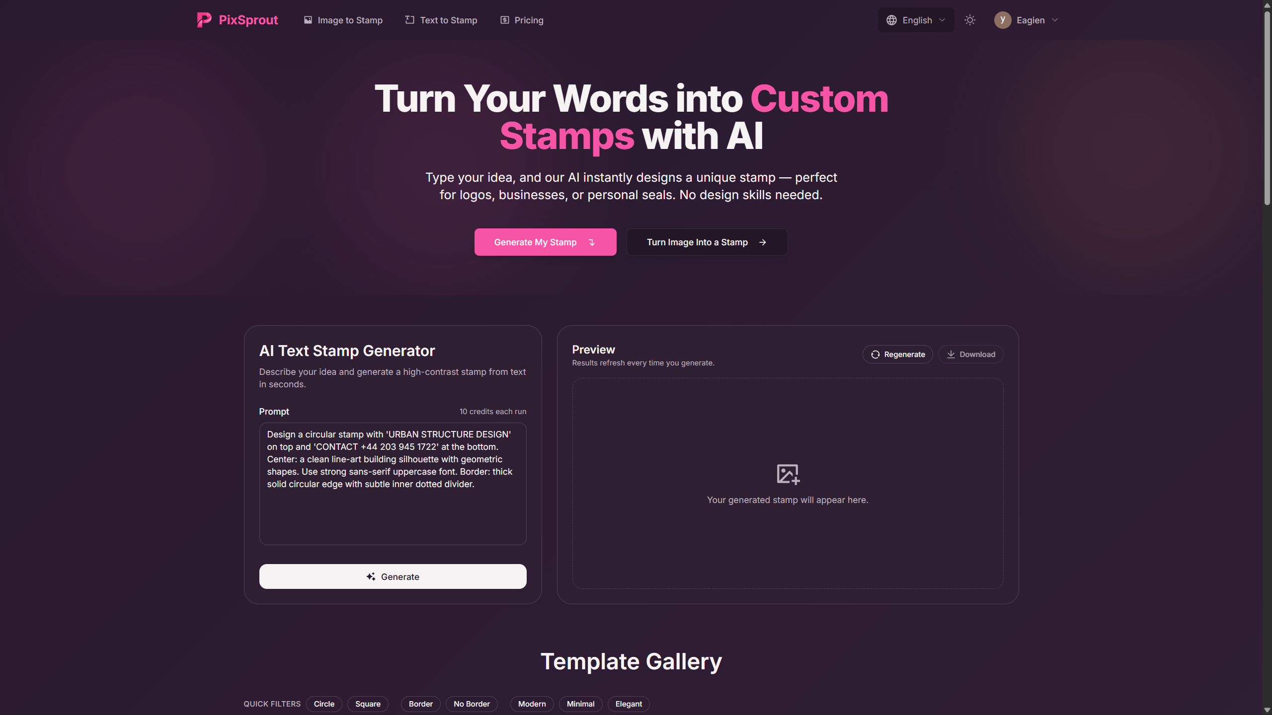 PixSprout – AI Stamp Maker screenshot 5