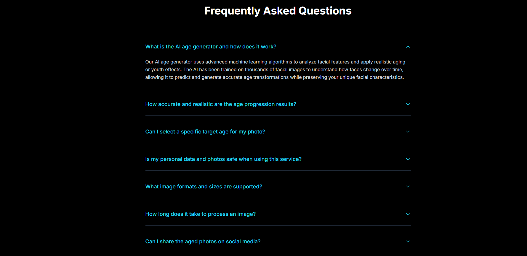 AI Age Generator screenshot 4