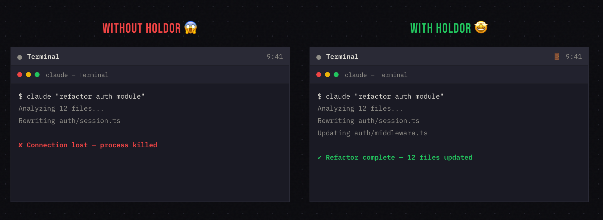 Holdor – Stop your Agents from sleeping screenshot 3