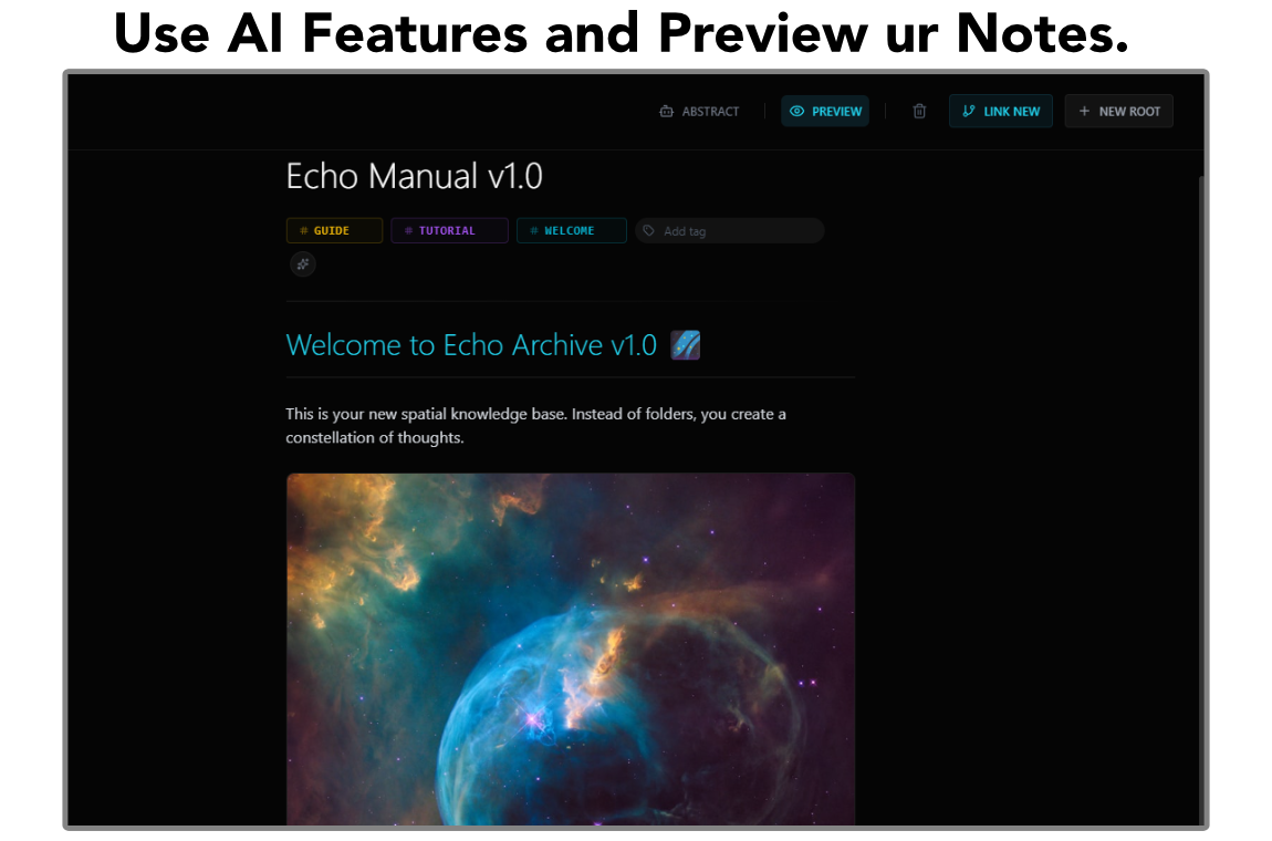 Echo Archive screenshot 3