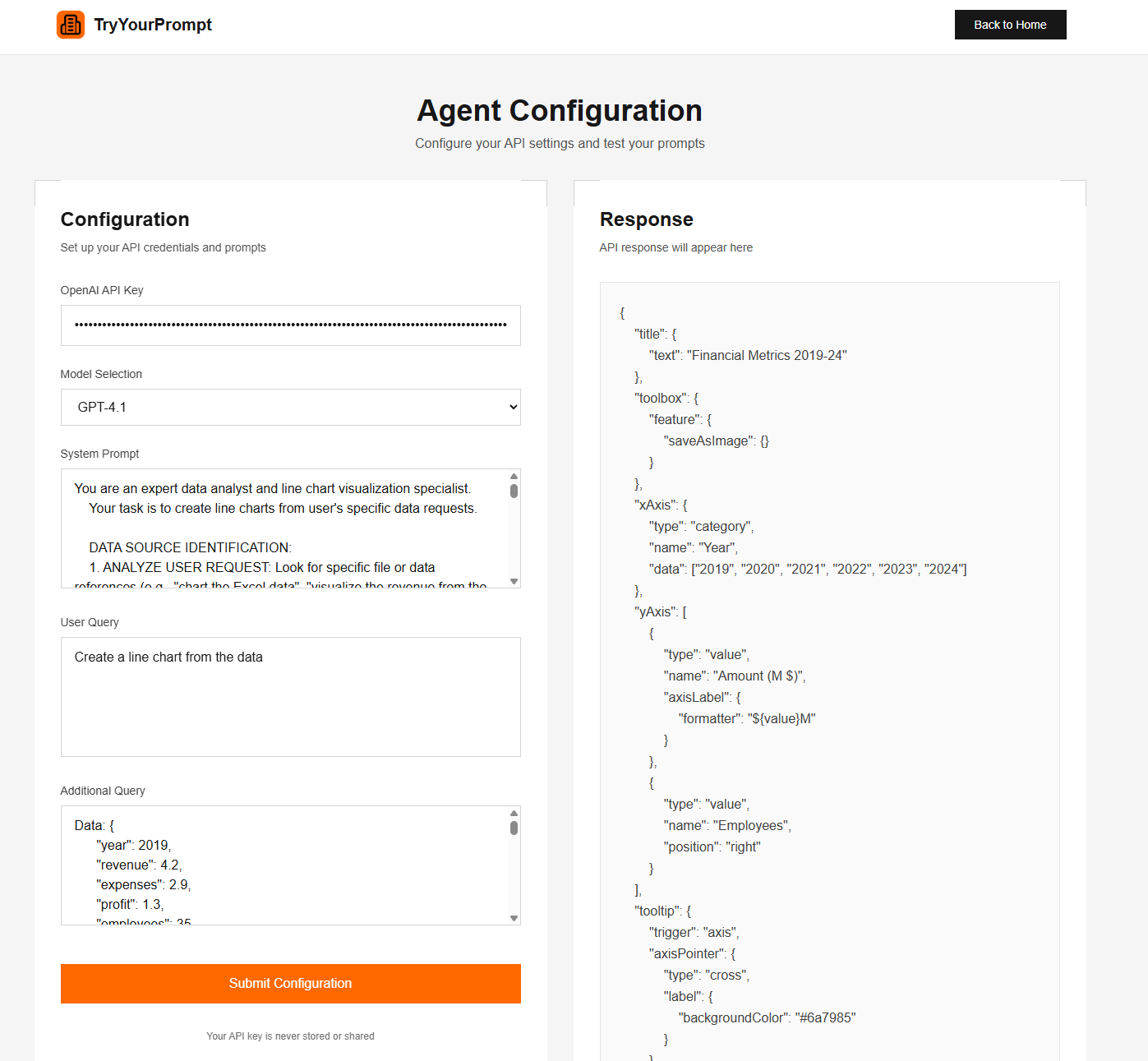 TryYourPrompt screenshot 1