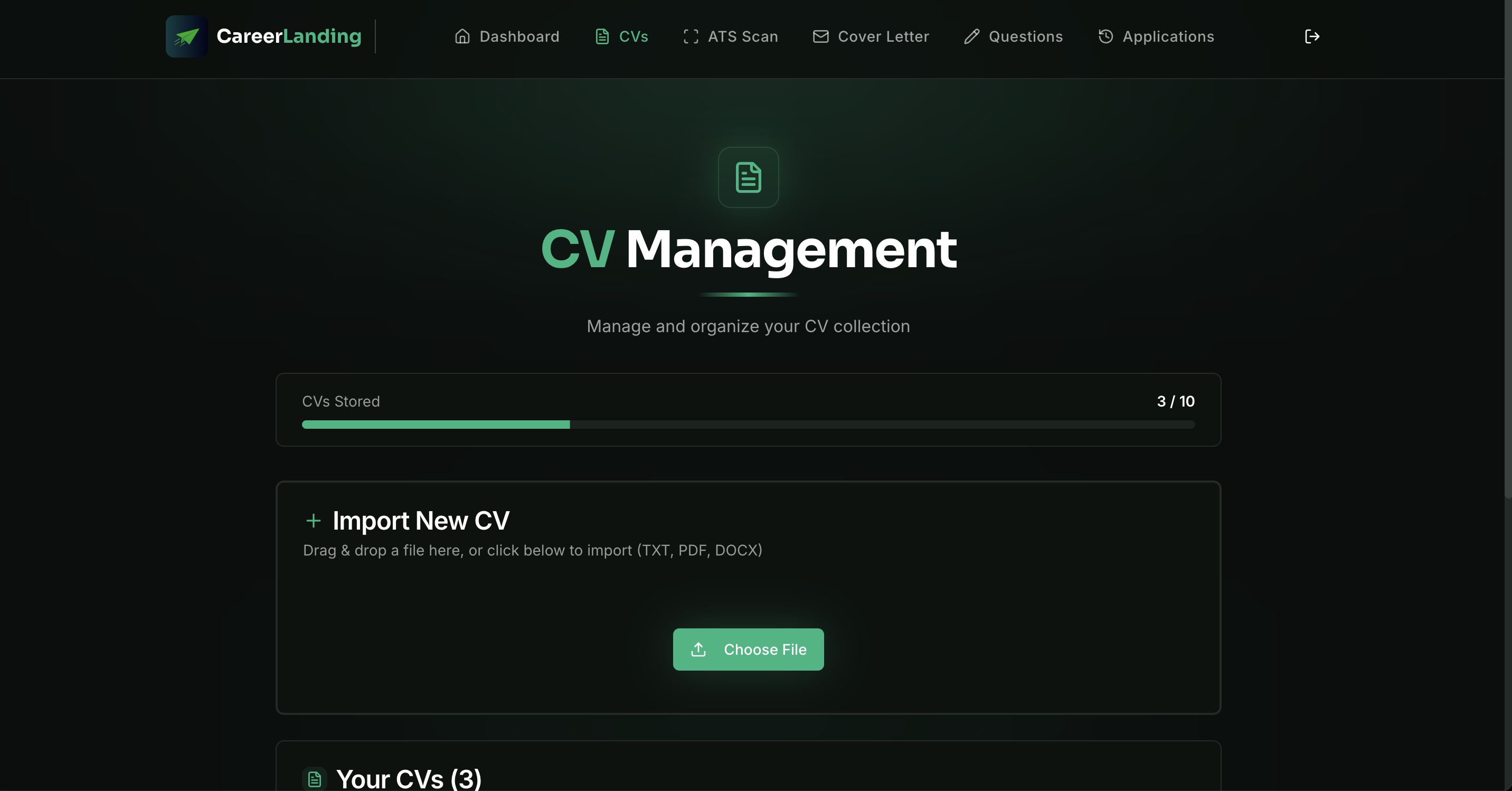 CareerLanding screenshot 2