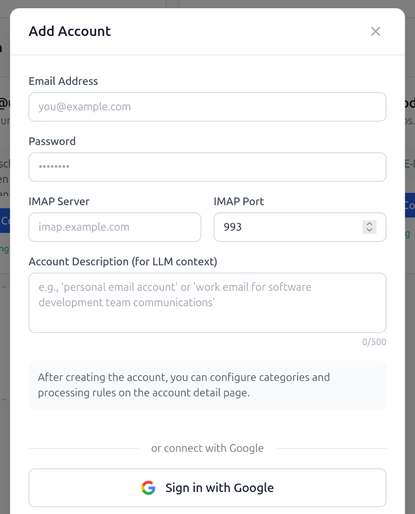 AI Email Filter screenshot 2
