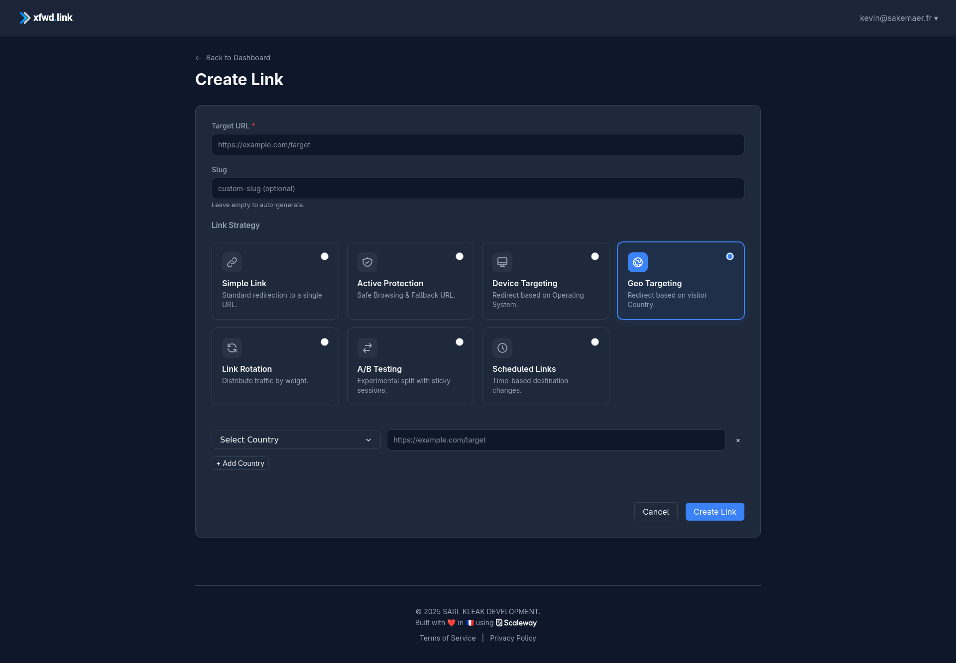 xfwd.link screenshot 6