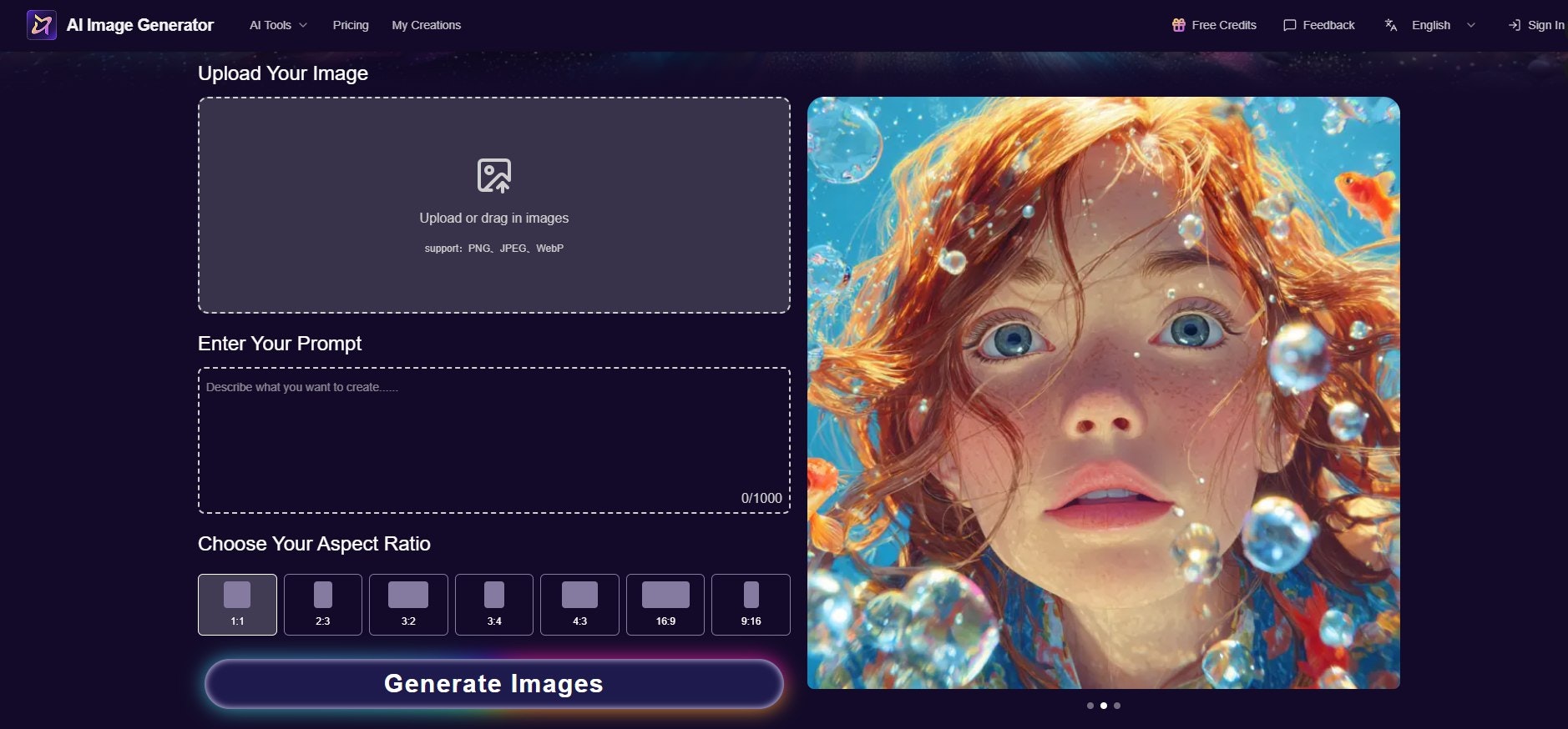 AI Image Generator Free Online screenshot 2