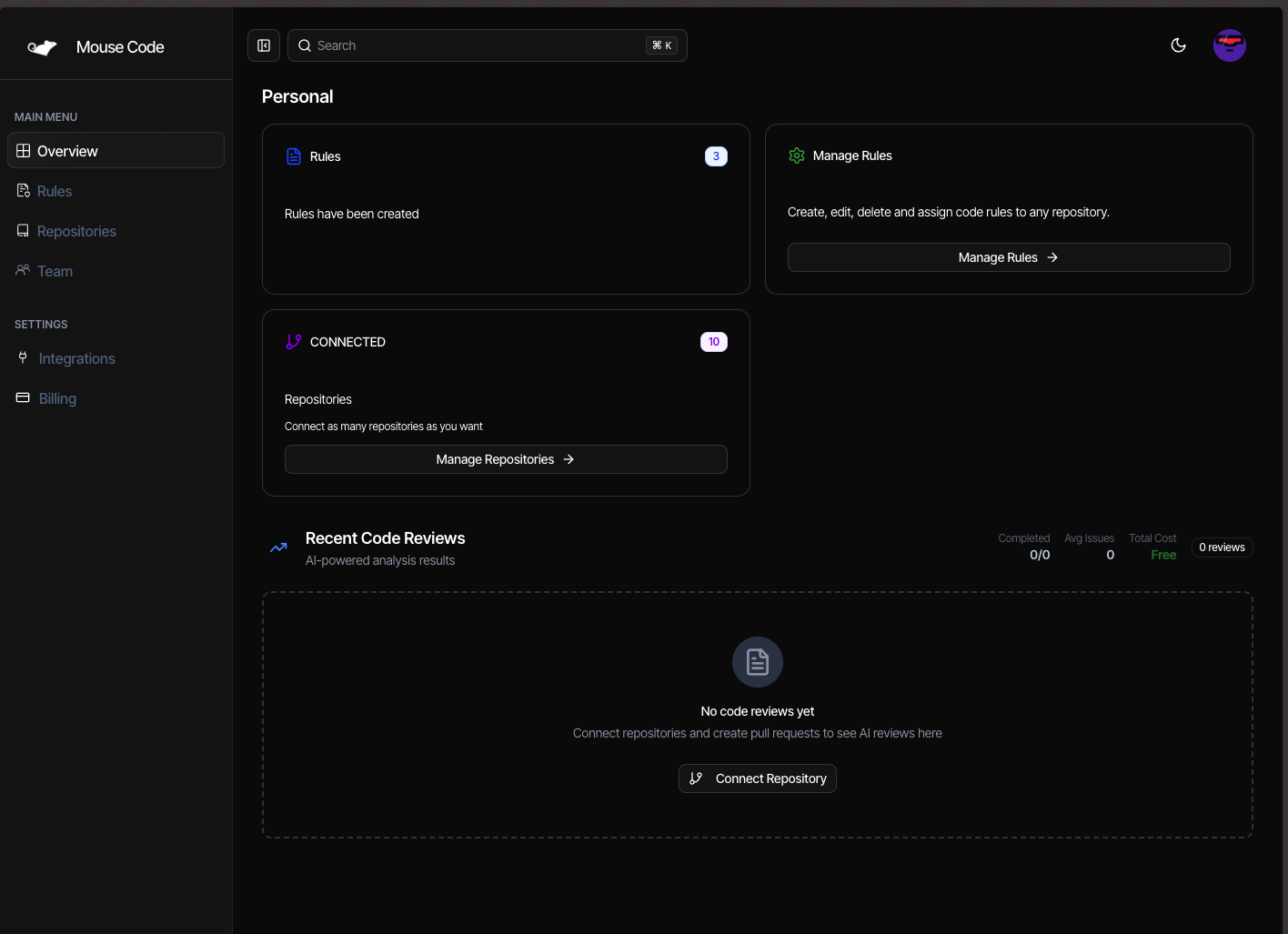 Mouse Code screenshot 1