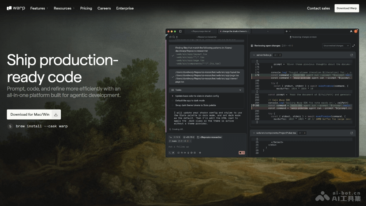 Warp Code screenshot 1