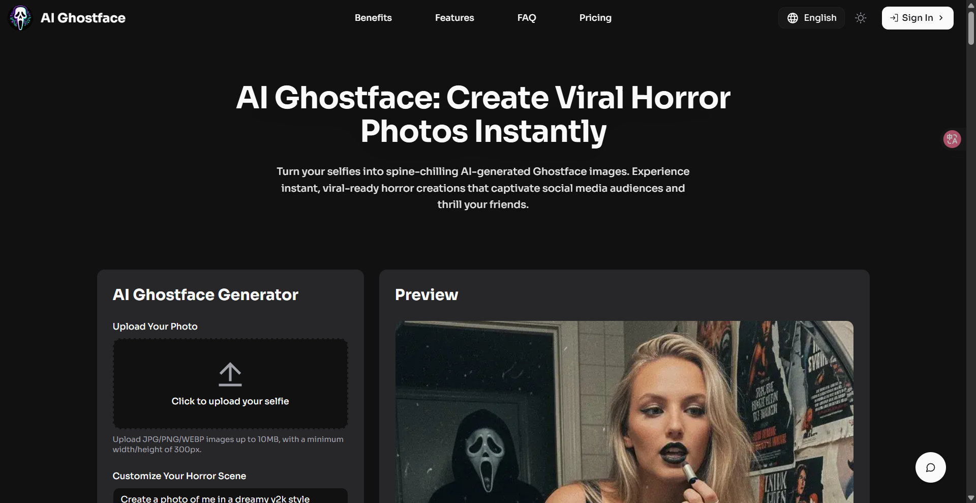 AI Ghostface screenshot 1