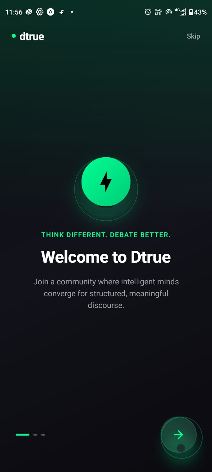 Dtrue – Debate, Vote & Discuss screenshot 2