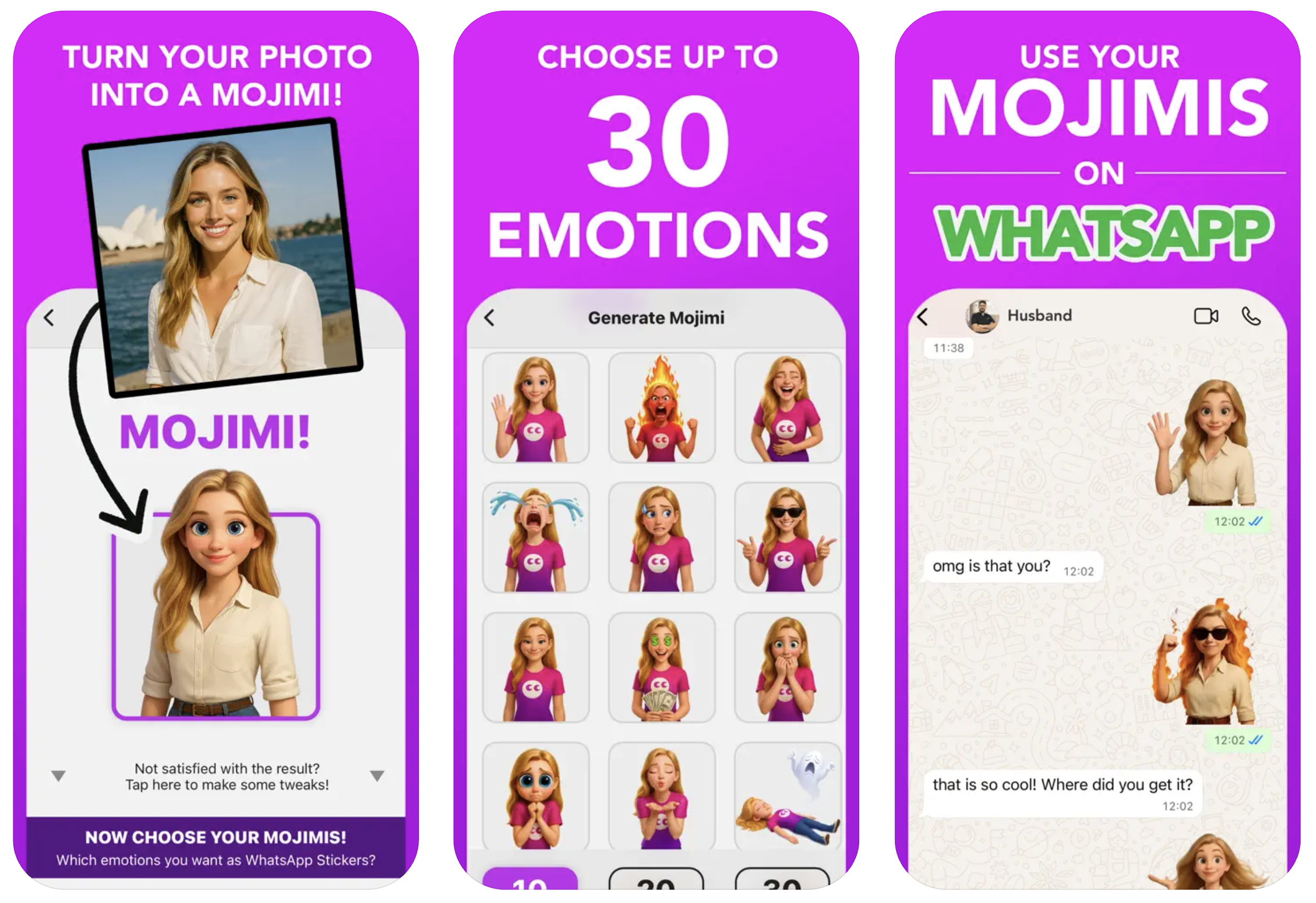 Mojimi Custom Sticker Maker screenshot 1
