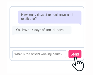Free HR Chatbot by AeroChat screenshot 2