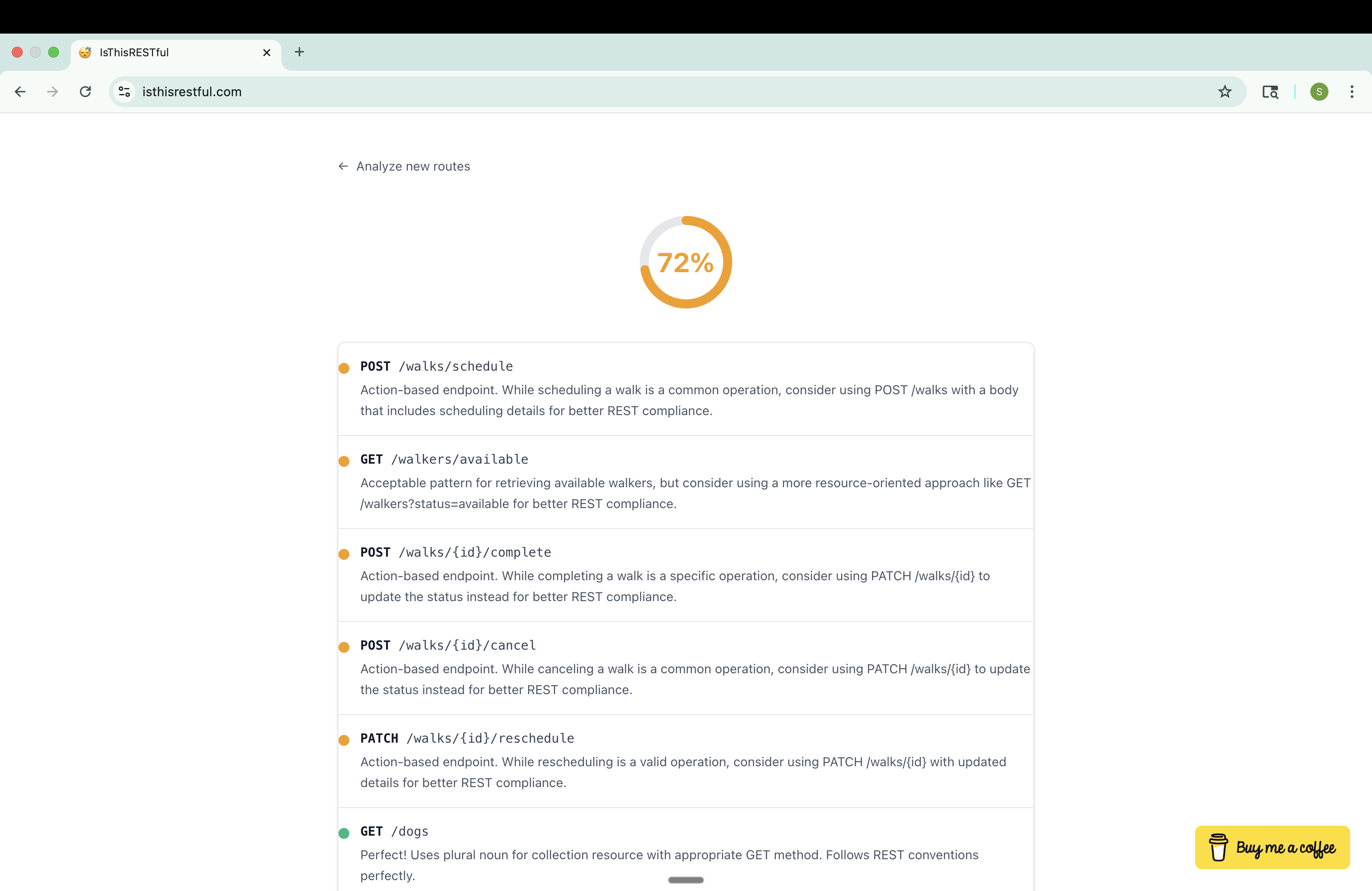 IsThisRESTful.com screenshot 2