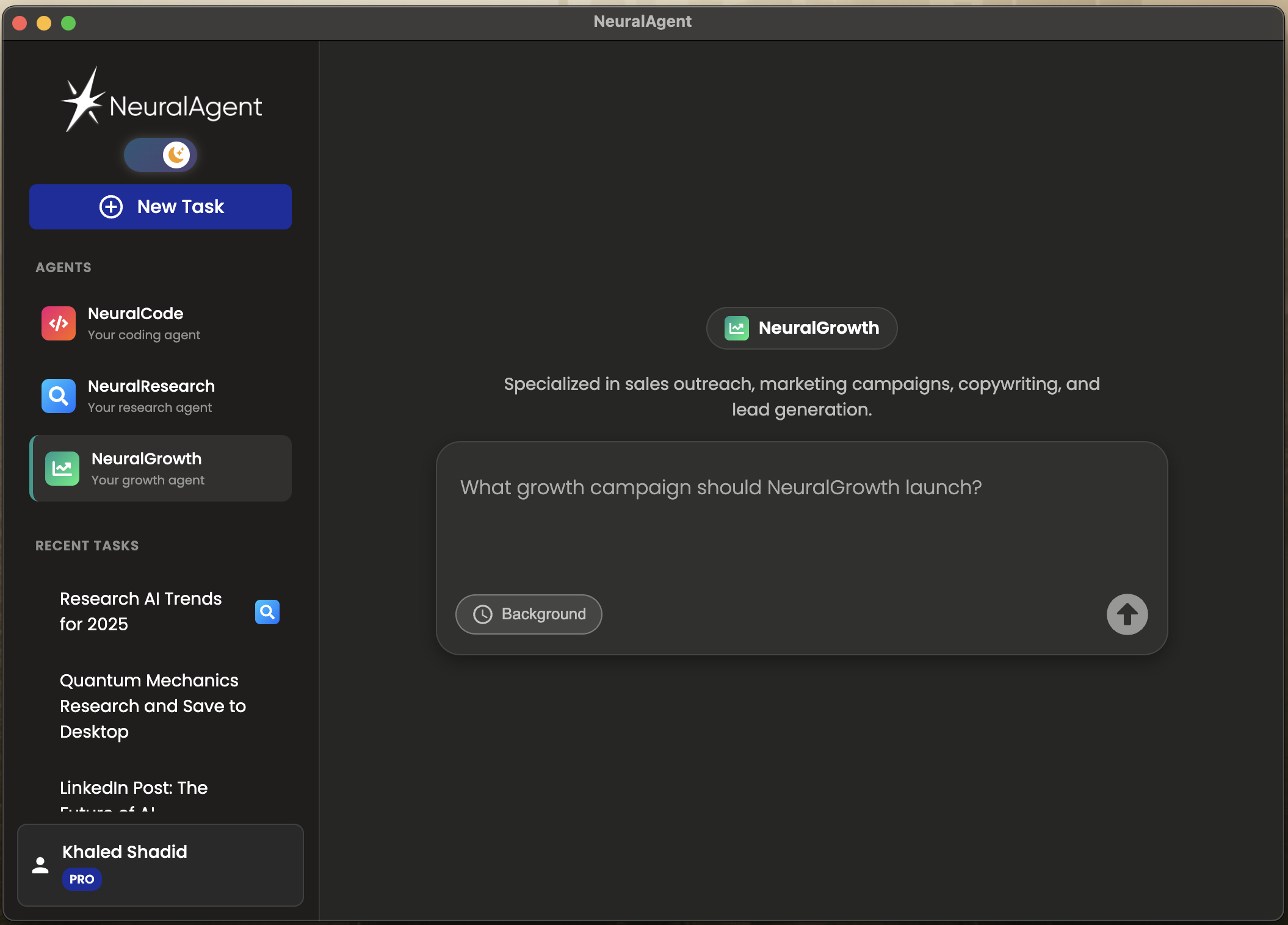 NeuralAgent screenshot 4
