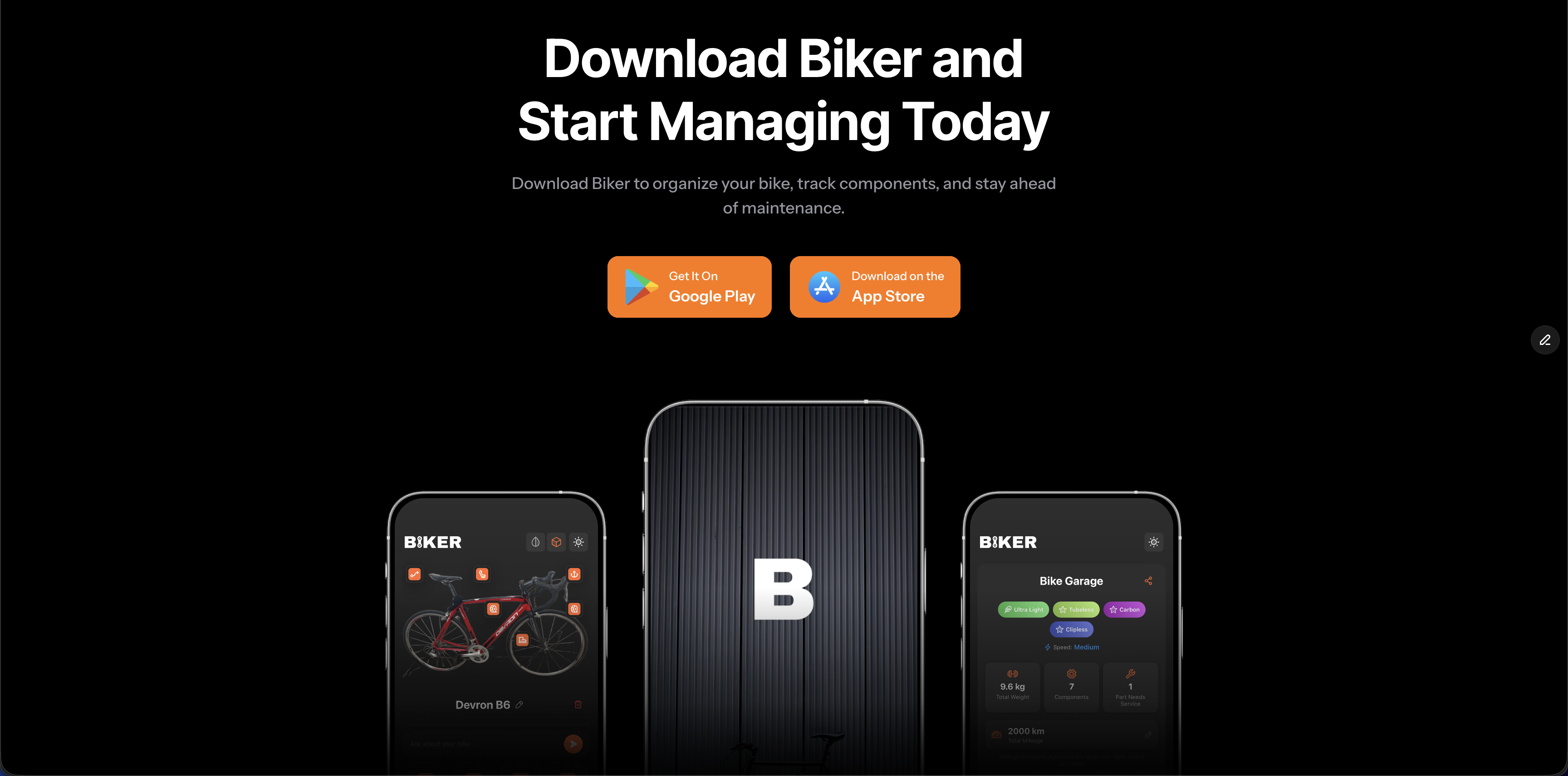 Biker 2.0: Bicycle track & maintain screenshot 4