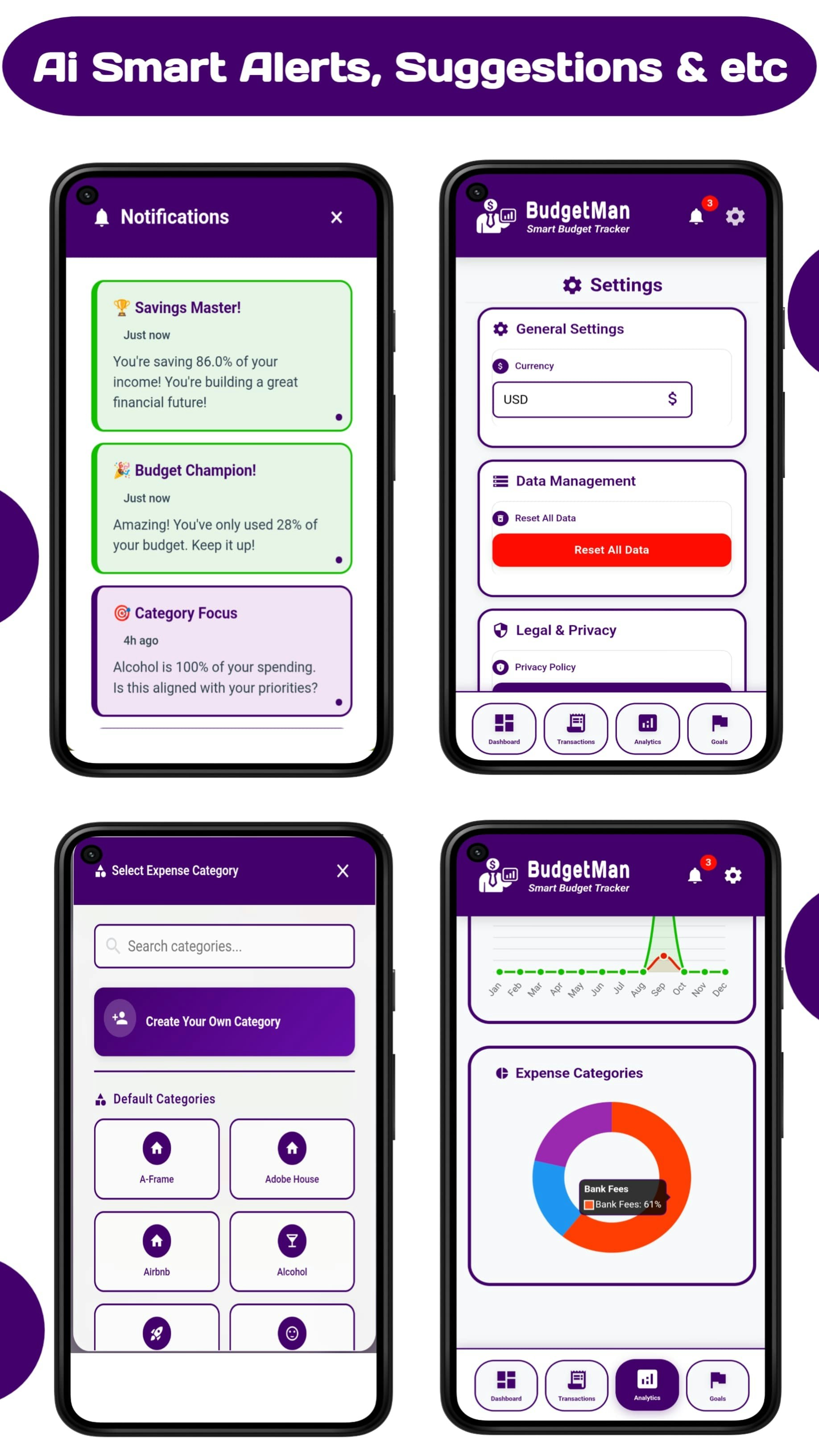 BudgetMan Smart Budget & Expense Tracker screenshot 8