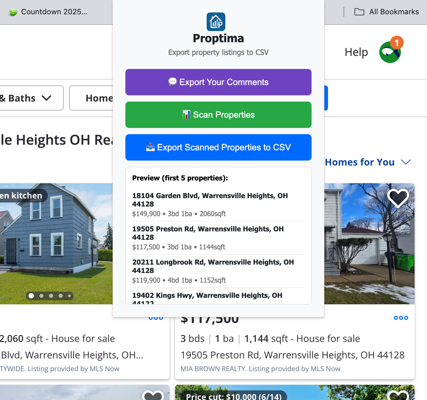 Property tracker for Zillow screenshot 5