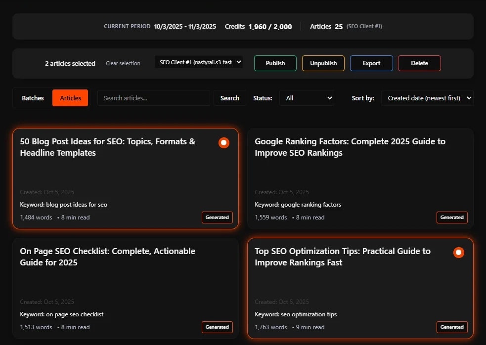 Firekind.io screenshot 2