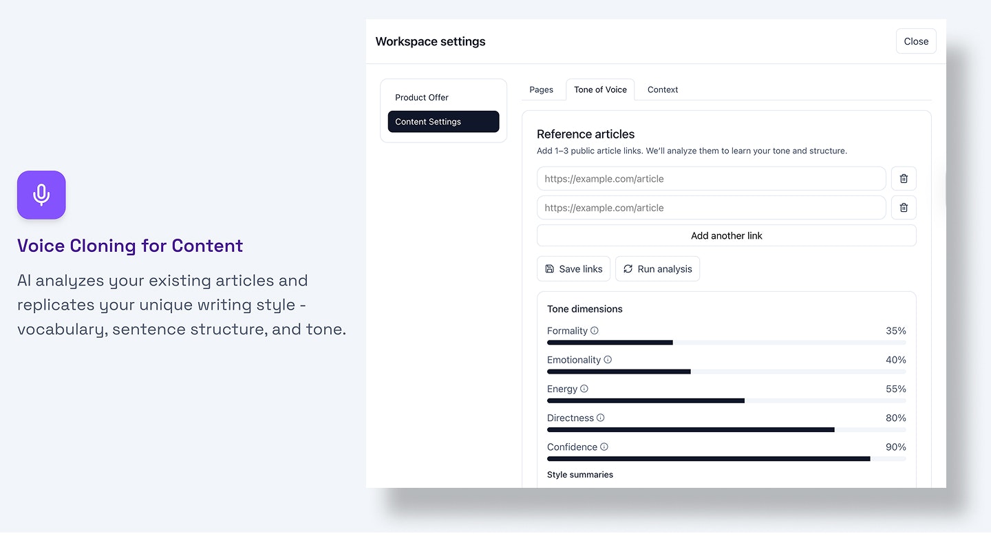 VibeMarketing screenshot 3