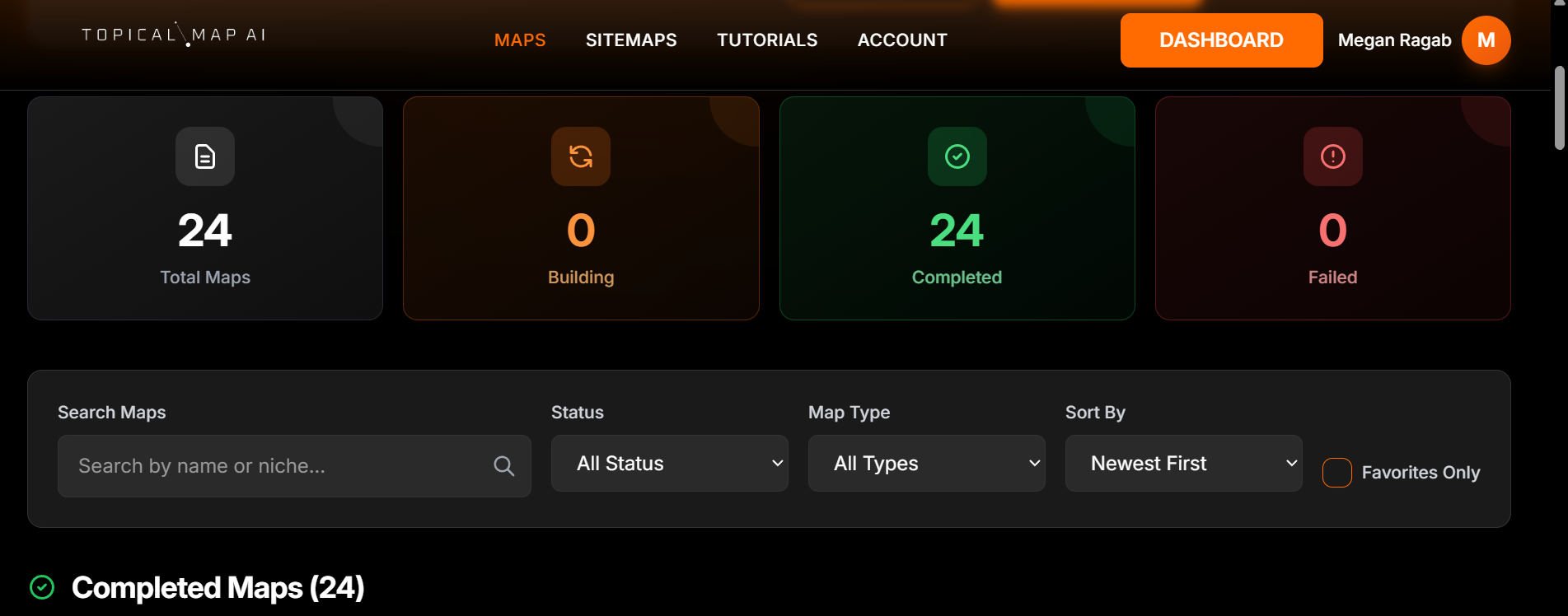 Topical Map AI screenshot 3