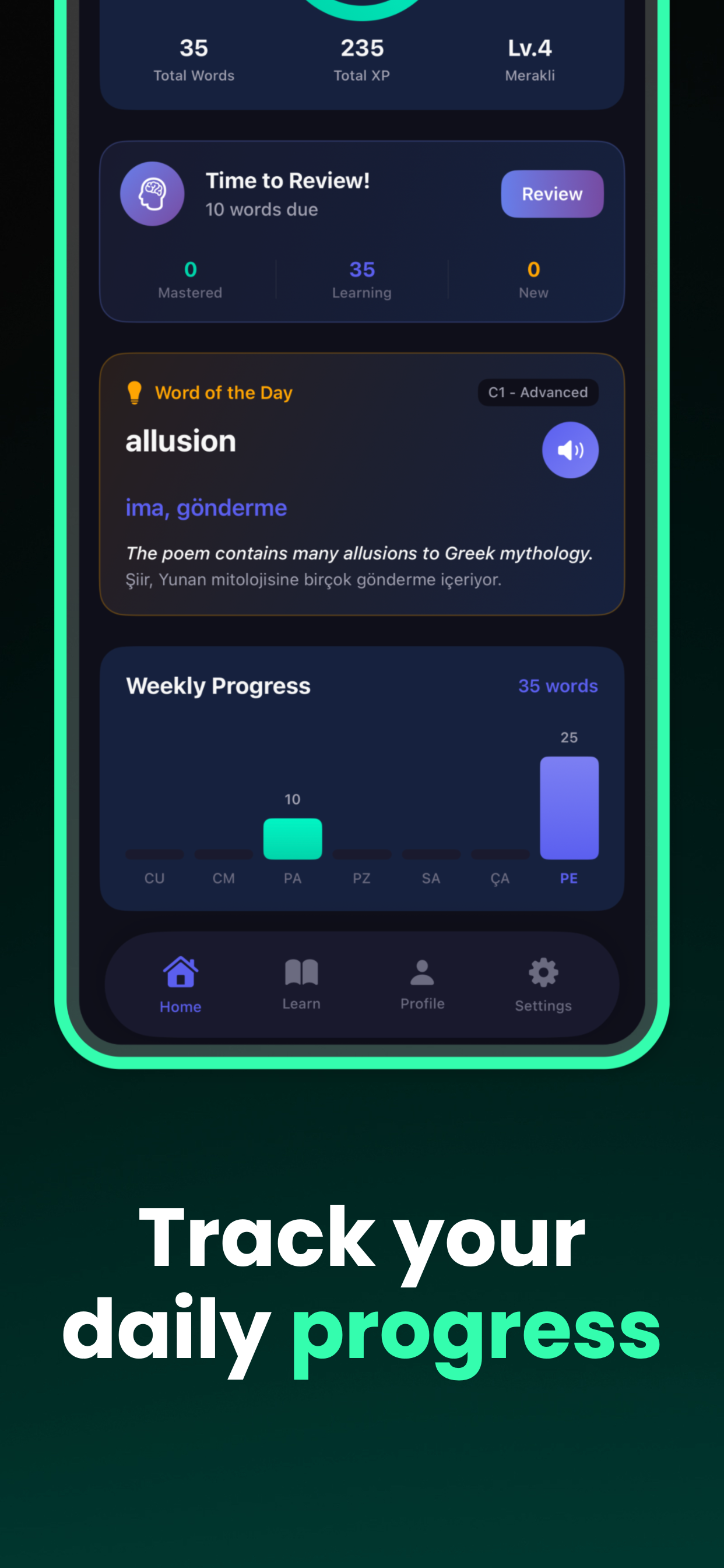 Lingui: Learn English Words screenshot 7