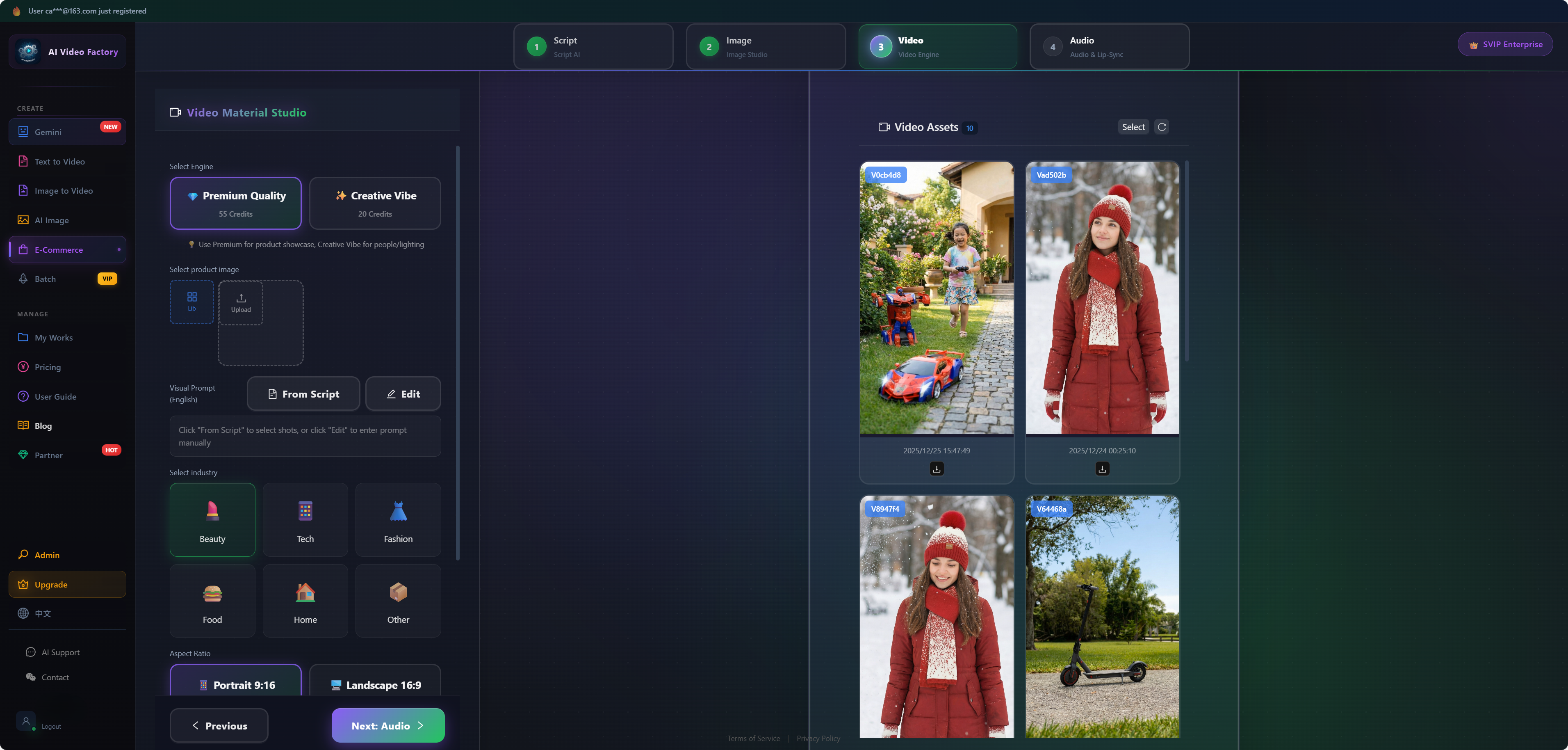 AI Video Factory - Sora 2 & Veo video screenshot 7