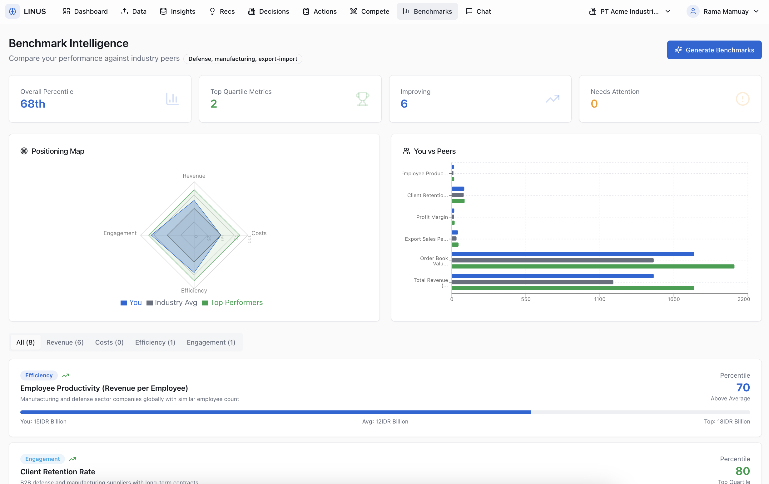 LINUS screenshot 1