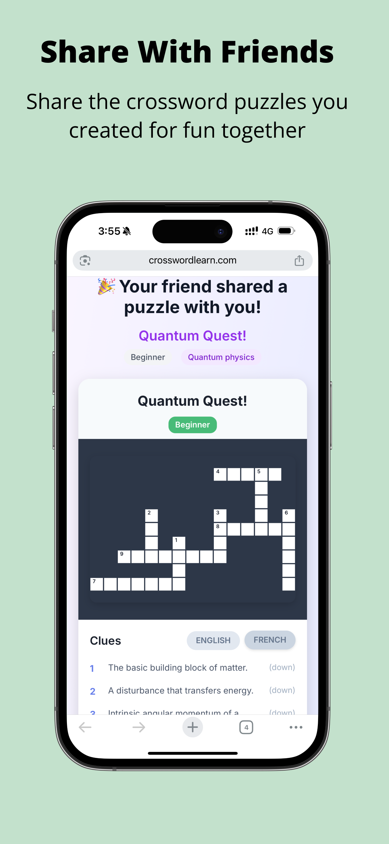 Crossword Learn - AI Crossword Puzzles screenshot 4