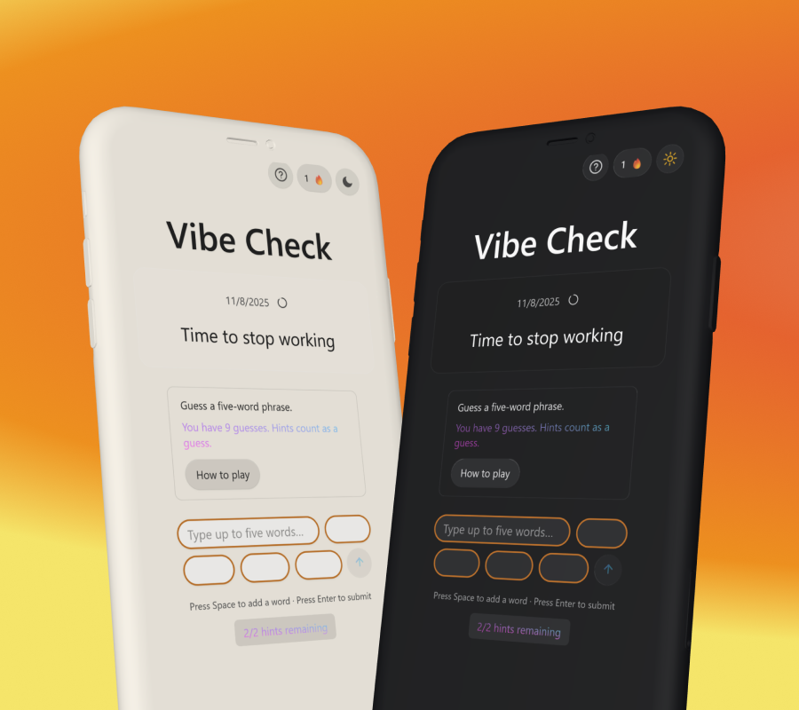 Vibe Check screenshot 1