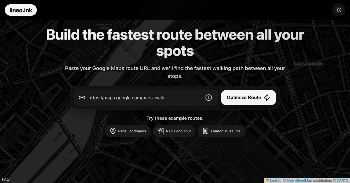 Lineo screenshot 1