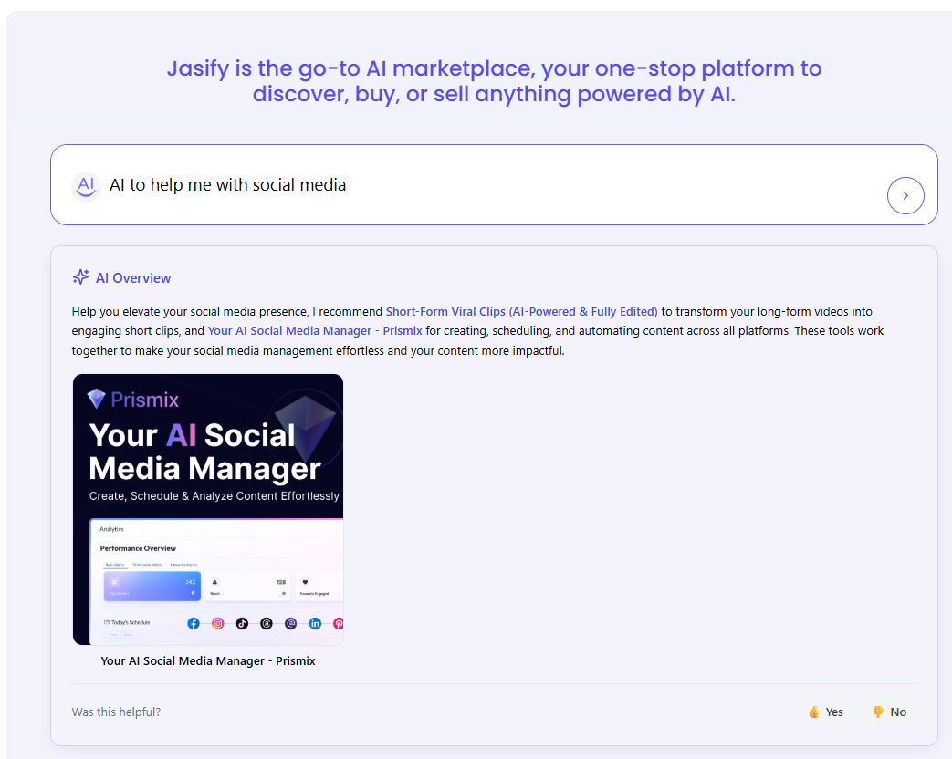 Jasify screenshot 2