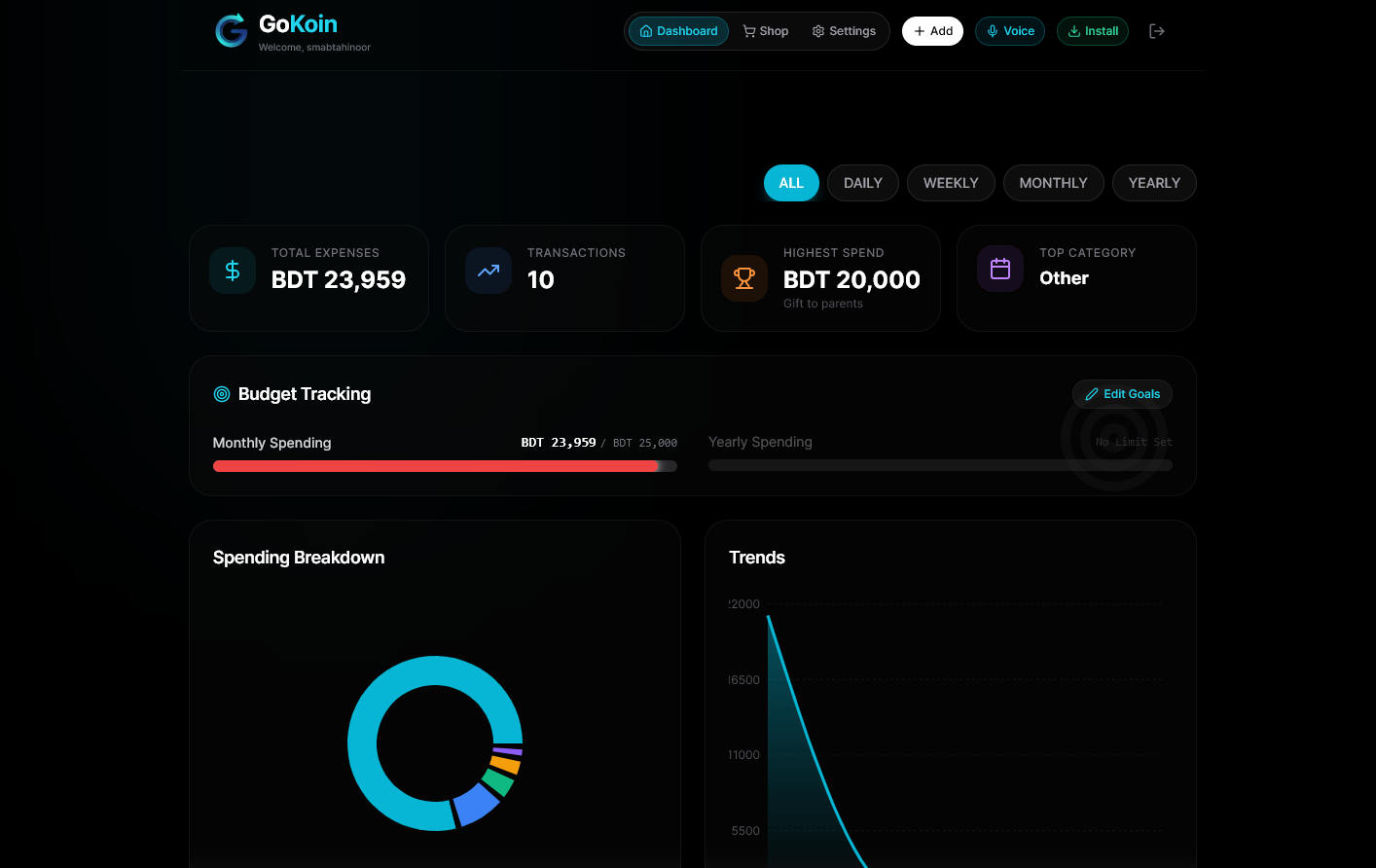 GoKoin screenshot 3