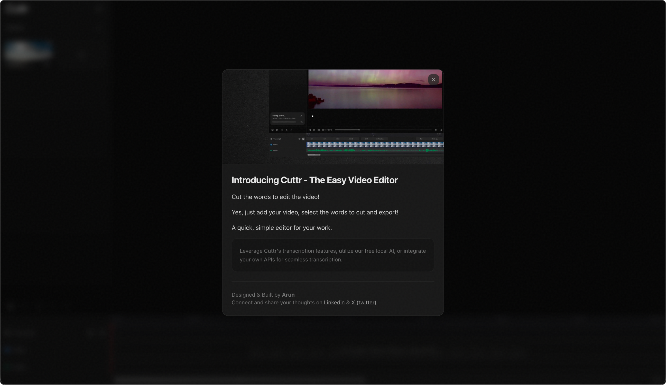 Cuttr screenshot 1