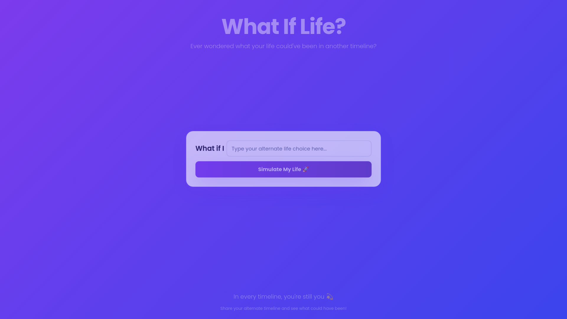 Funny AI Timeline Generator screenshot 1