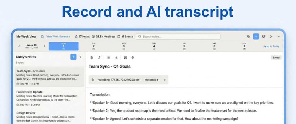 WeekLens - Weekly AI Notes screenshot 3