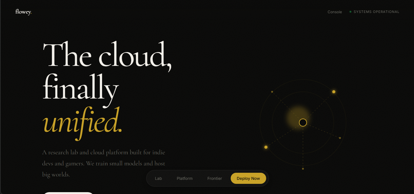 flowey.dev — Unified Cloud Lab screenshot 1