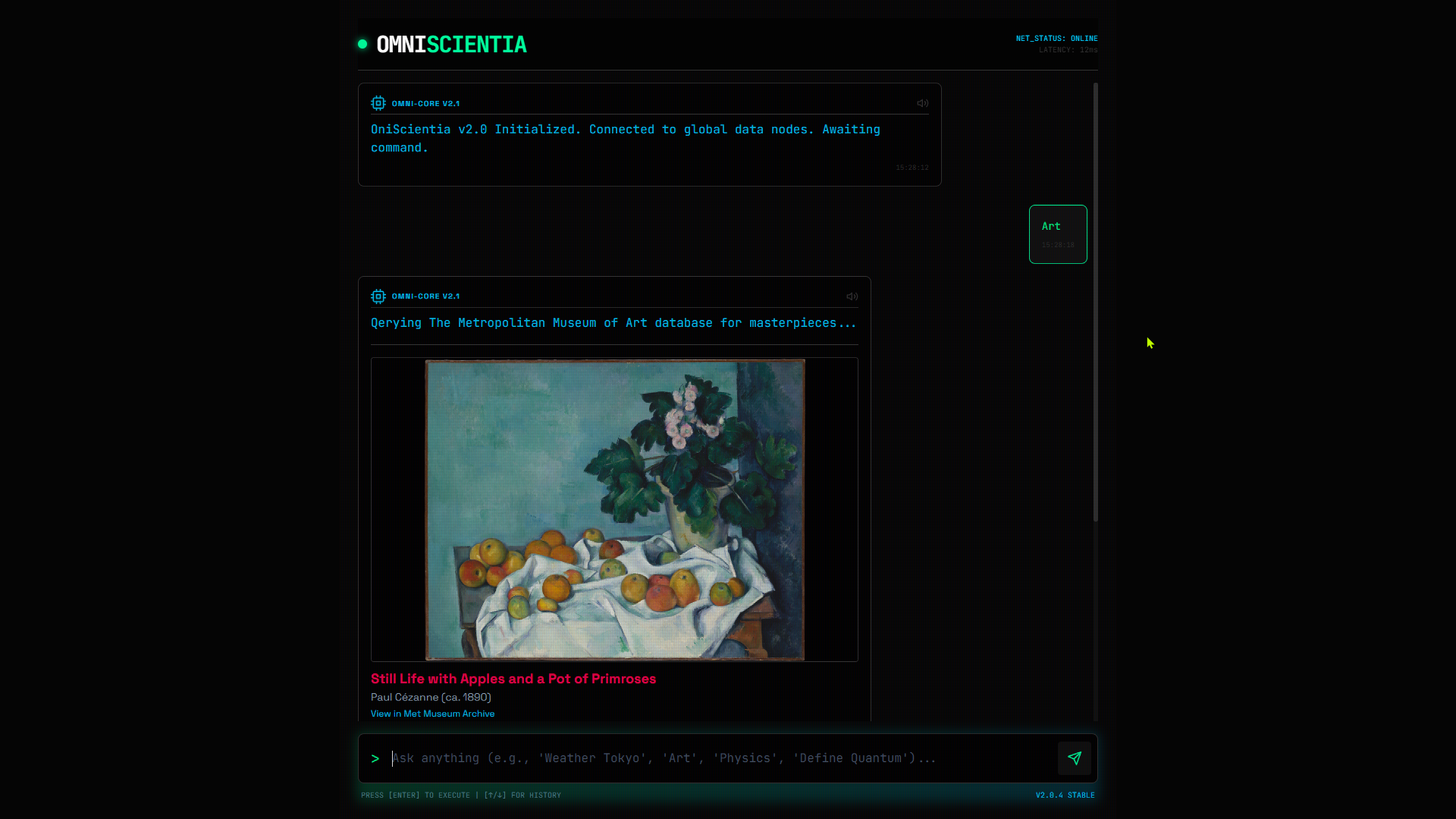 OmniScientia v2 screenshot 1