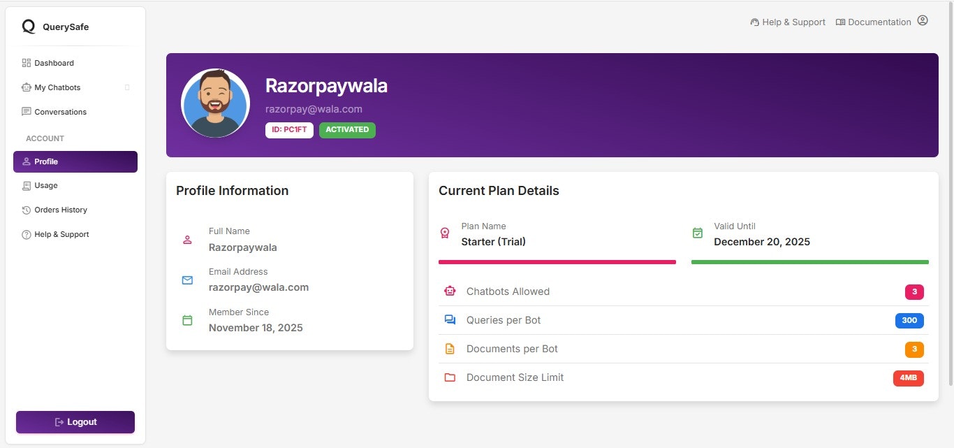 QuerySafe screenshot 3