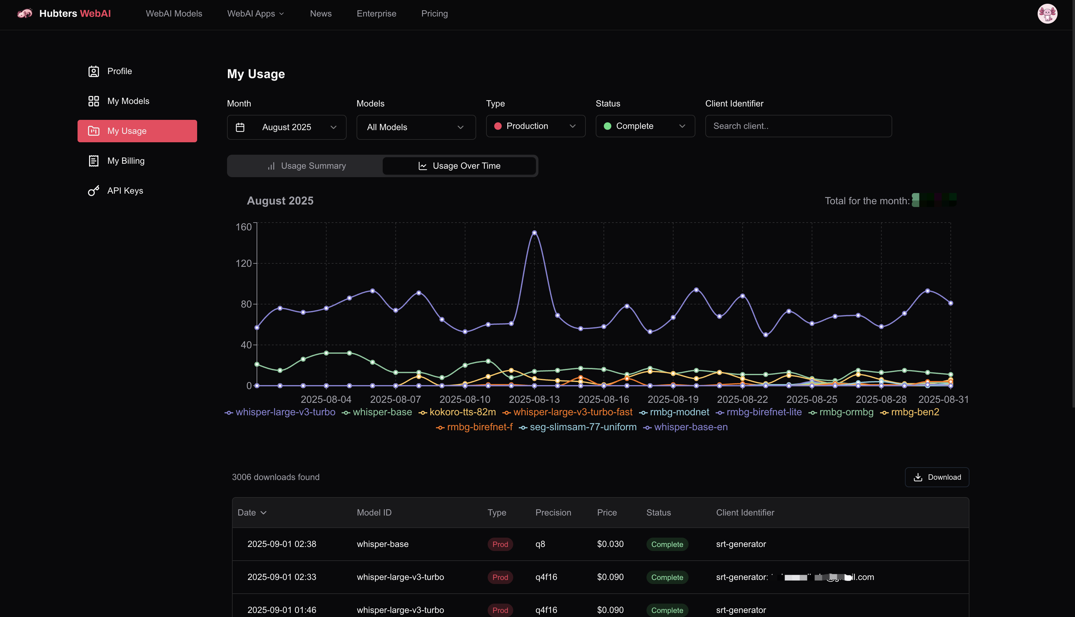Hubters WebAI screenshot 12