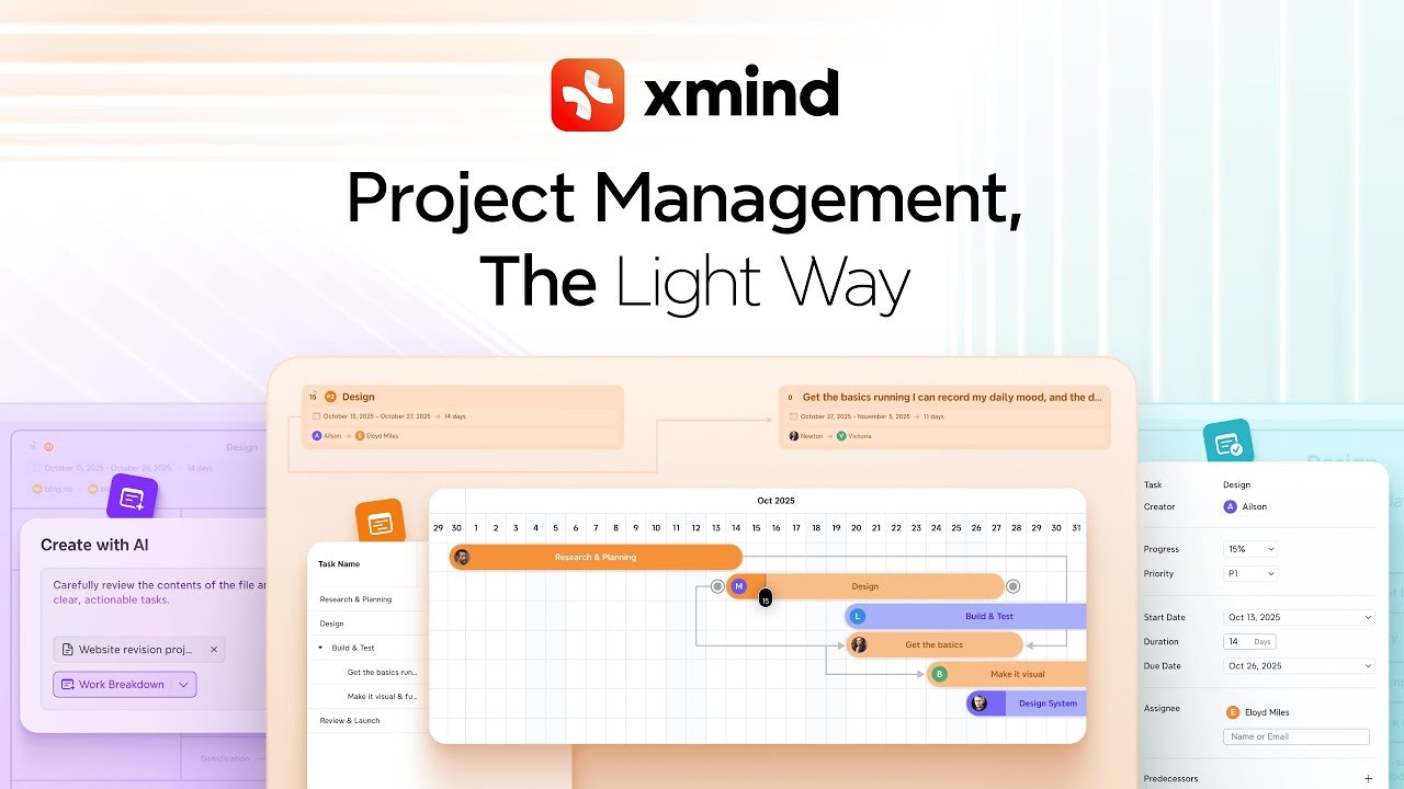 Project Management by Xmind screenshot 11
