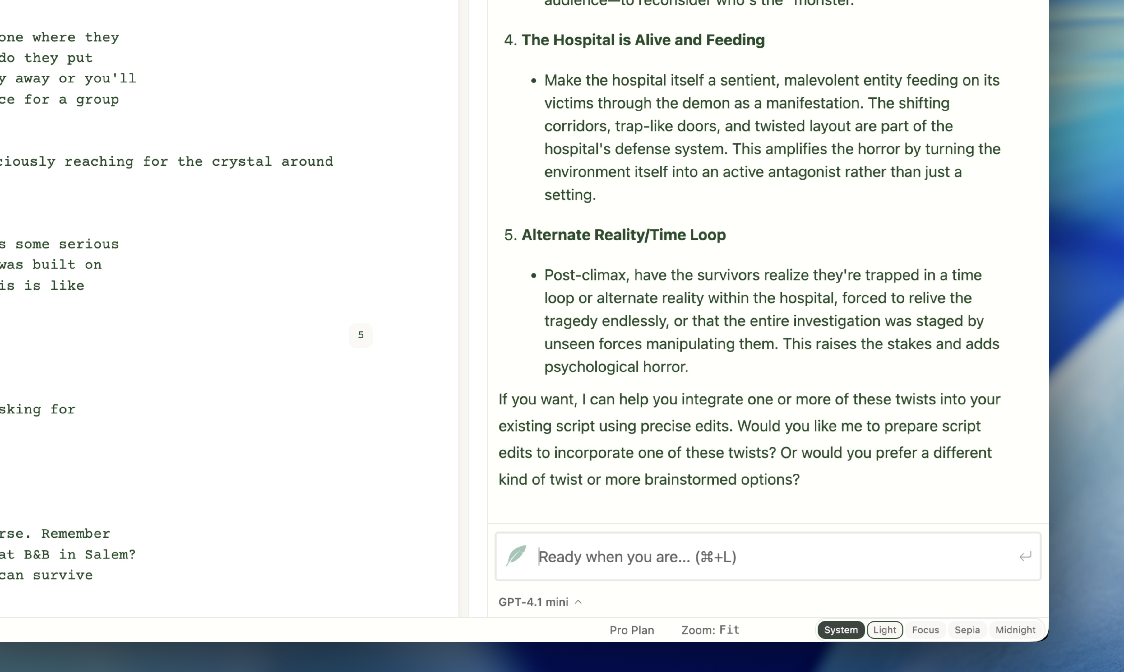 Inkwell Editor screenshot 2