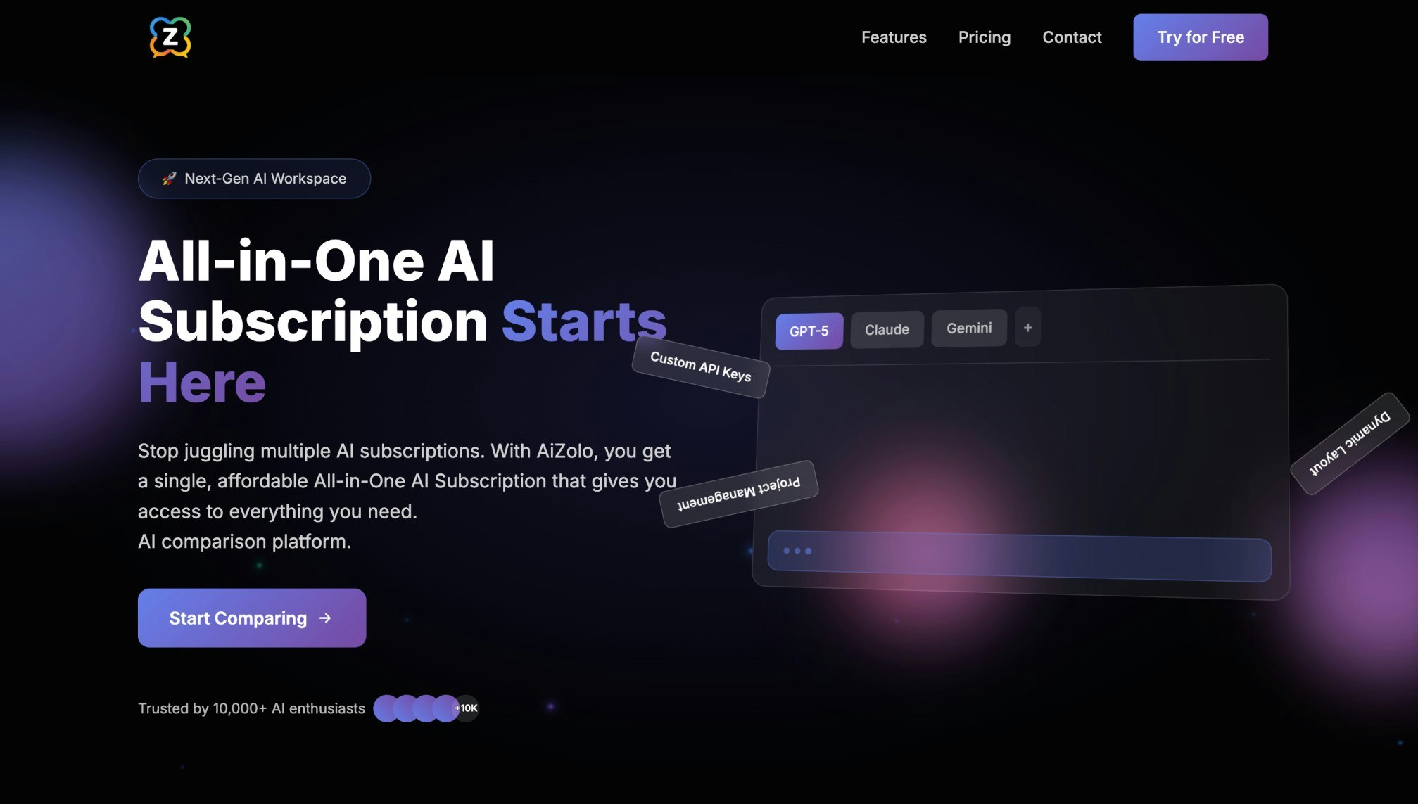 AiZolo screenshot 1