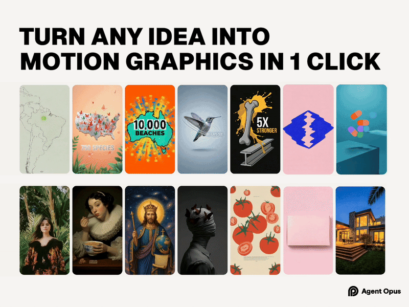 AI Motion Designer by Agent Opus screenshot 1