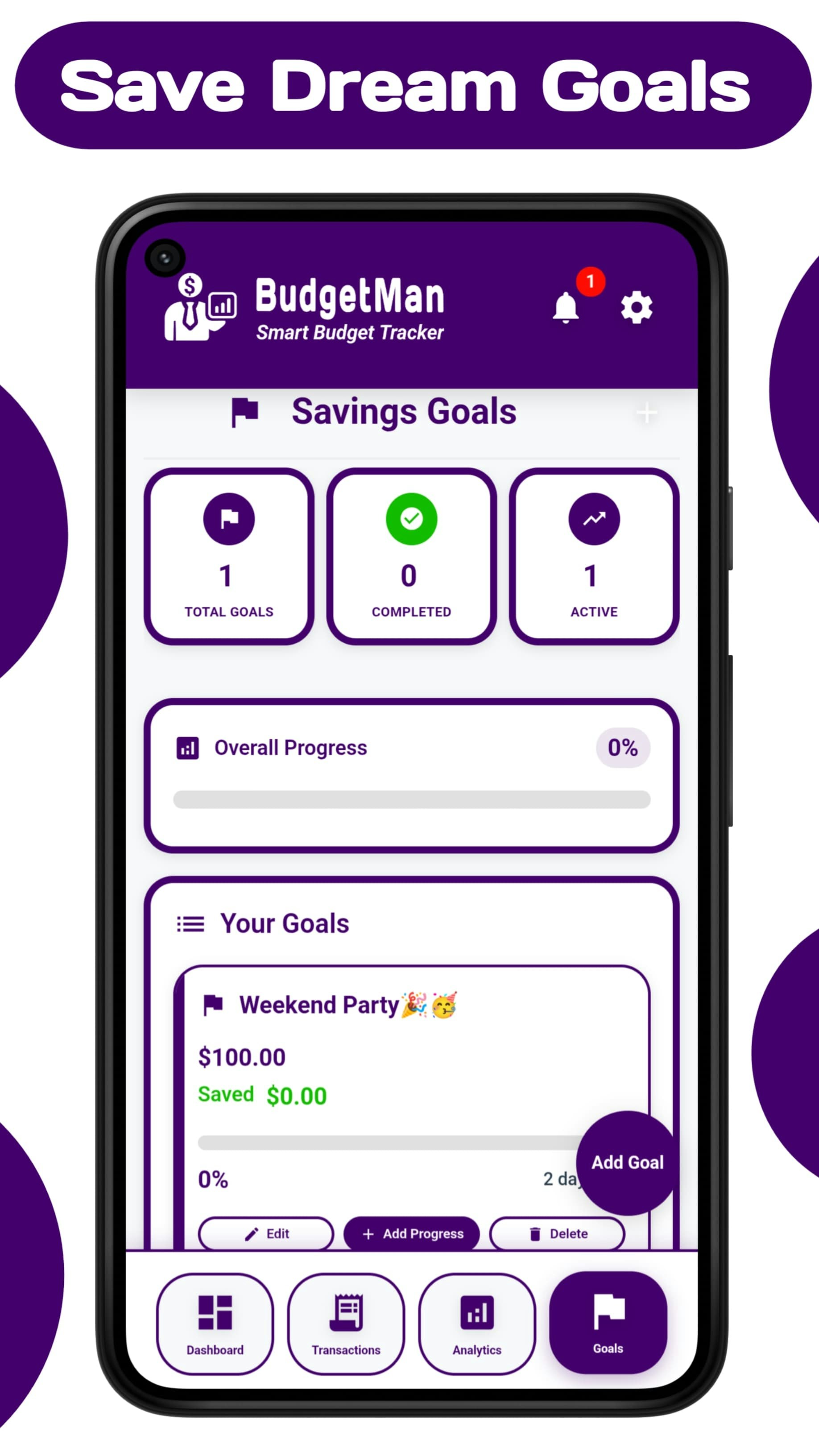 BudgetMan Smart Budget & Expense Tracker screenshot 6