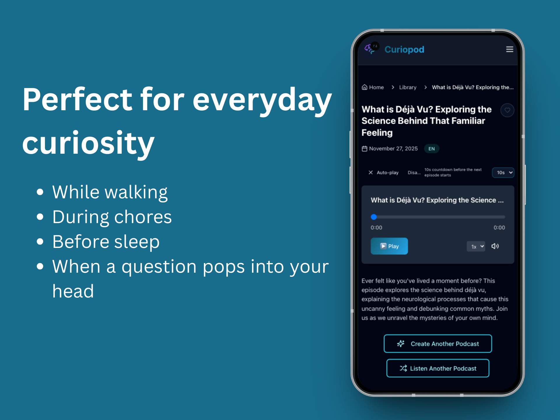 Curiopod screenshot 5