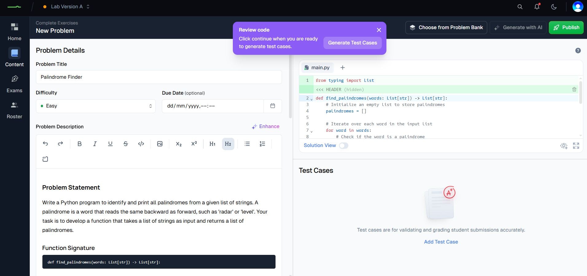 Edugator: AI supported coding education screenshot 3