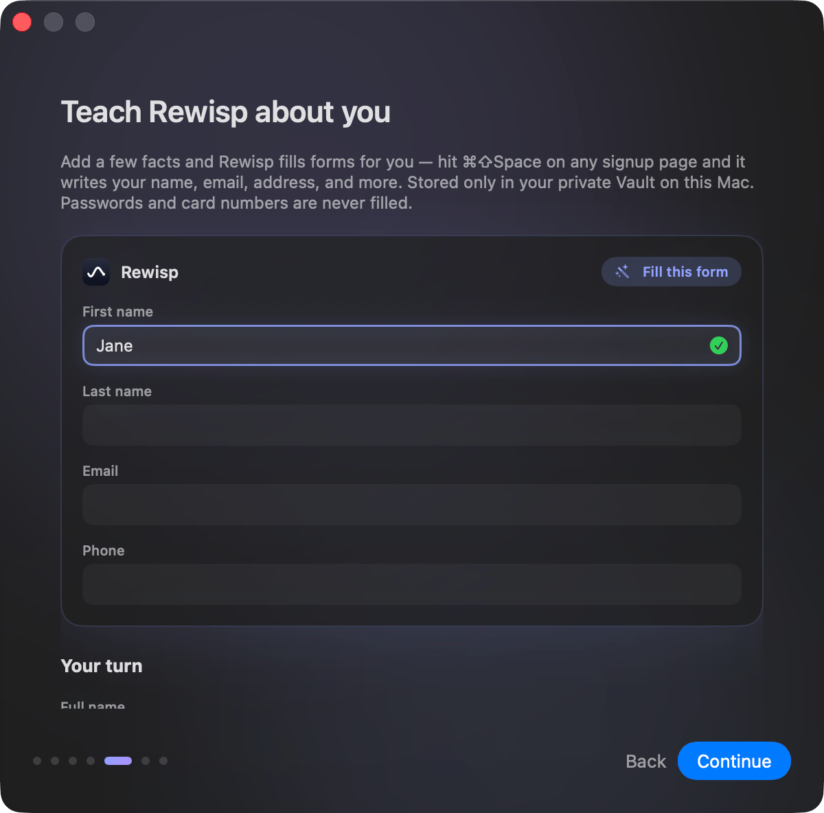 Rewisp screenshot 19